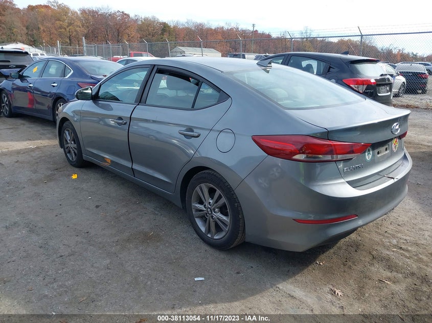 VIN KMHD84LFXHU060286 2017 HYUNDAI ELANTRA SE