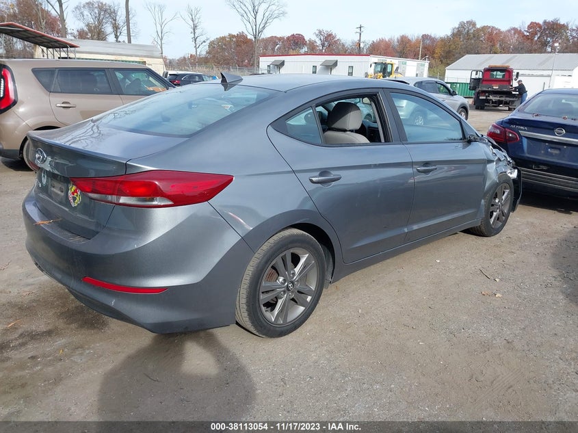 VIN KMHD84LFXHU060286 2017 HYUNDAI ELANTRA SE