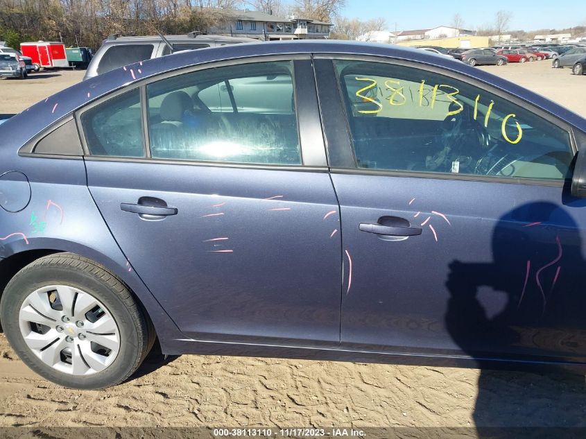 2014 CHEVROLET CRUZE LS - 1G1PA5SH0E7194029