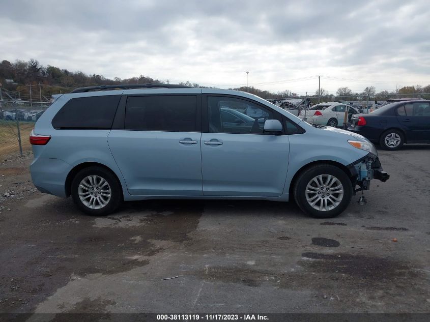 2015 TOYOTA SIENNA XLE PREMIUM 8 PASSENGER - 5TDYK3DC5FS565563