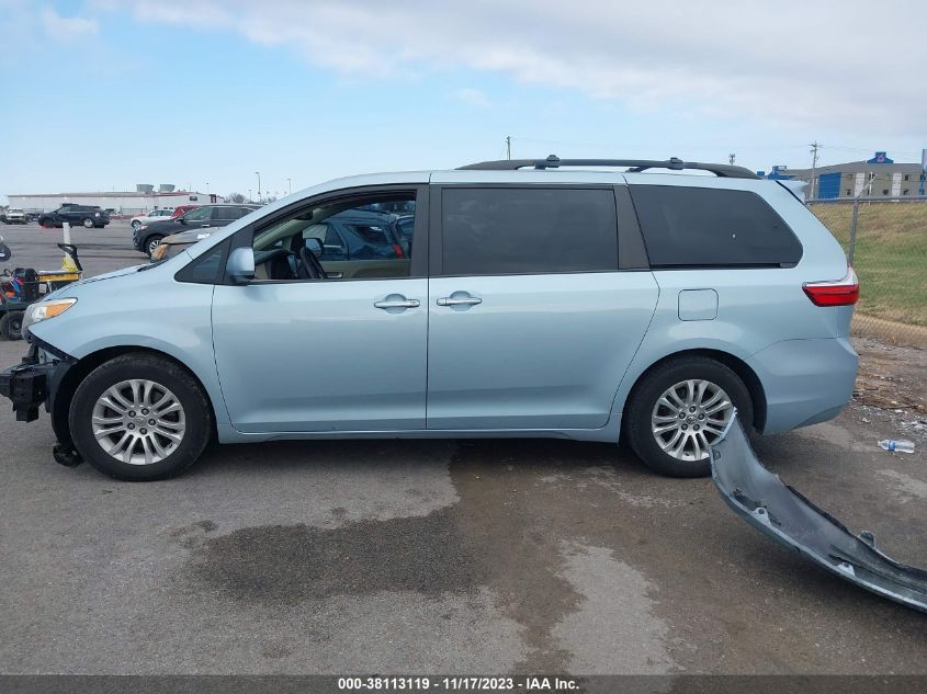 2015 TOYOTA SIENNA XLE PREMIUM 8 PASSENGER - 5TDYK3DC5FS565563