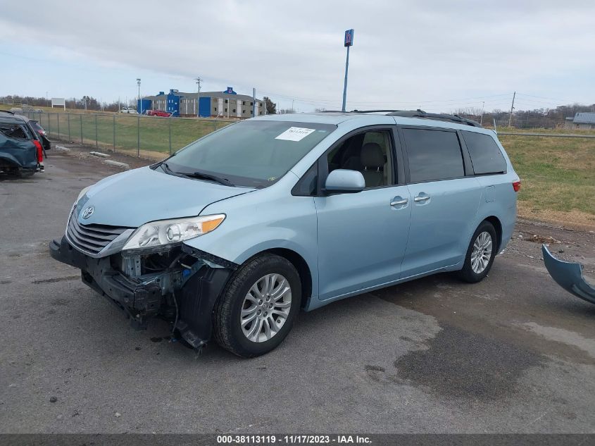 2015 TOYOTA SIENNA XLE PREMIUM 8 PASSENGER - 5TDYK3DC5FS565563