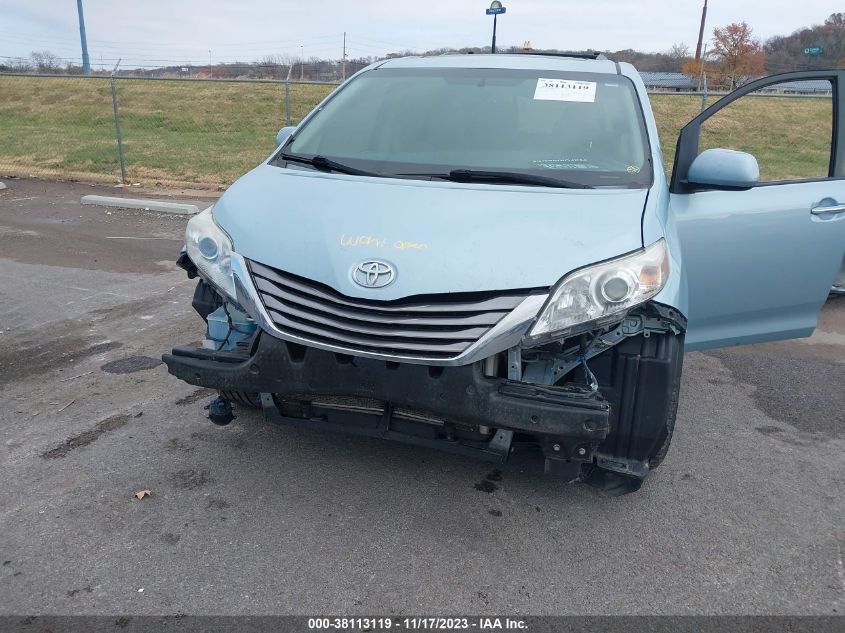 2015 TOYOTA SIENNA XLE PREMIUM 8 PASSENGER - 5TDYK3DC5FS565563