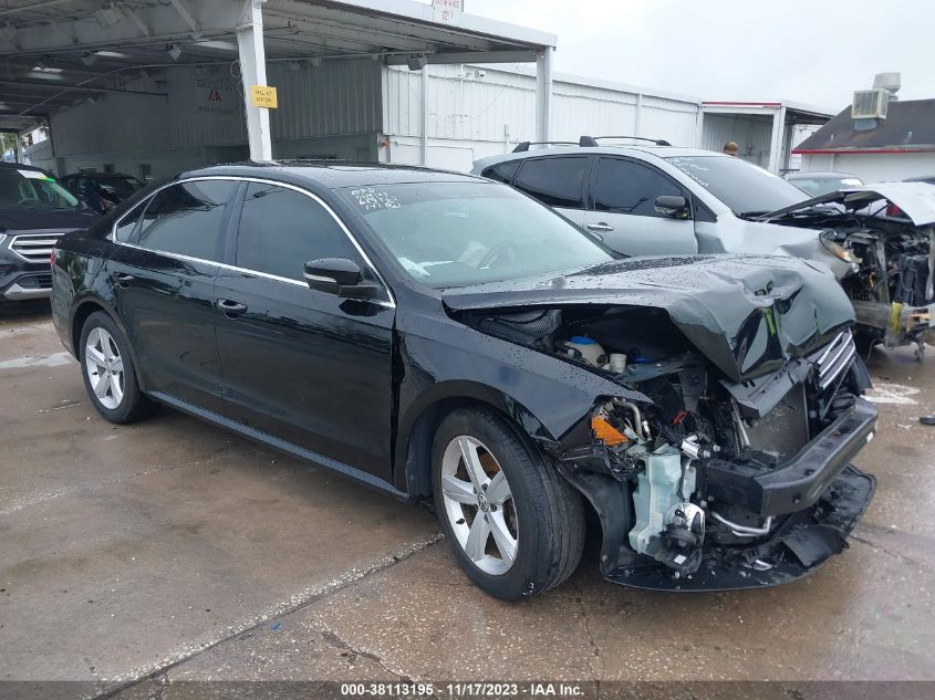 2013 VOLKSWAGEN PASSAT SE - 1VWBP7A38DC114514