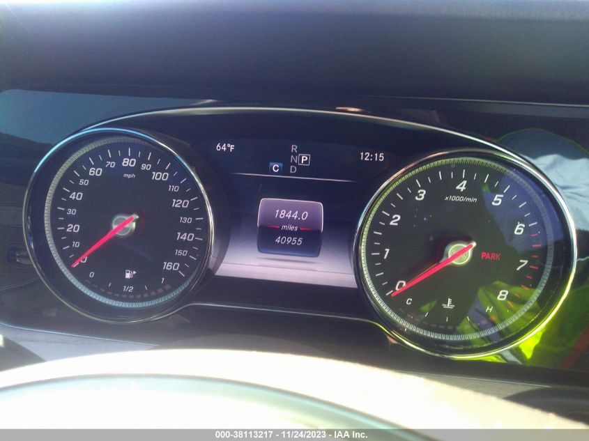 2018 MERCEDES-BENZ E 400 WDD1K6FB1JF043602