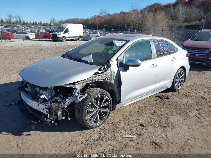 2022 TOYOTA COROLLA XSE - 5YFT4MCEXNP137766