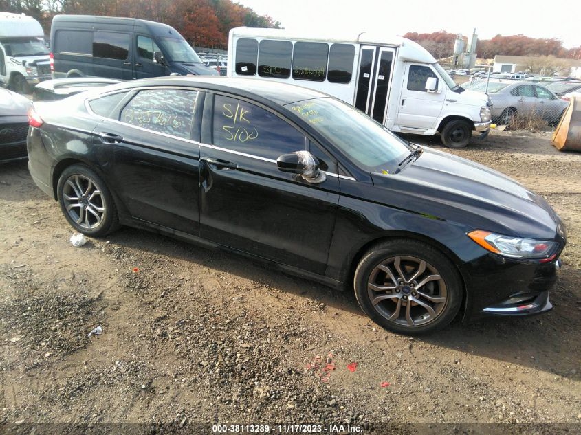 2017 FORD FUSION SE - 3FA6P0H92HR143798