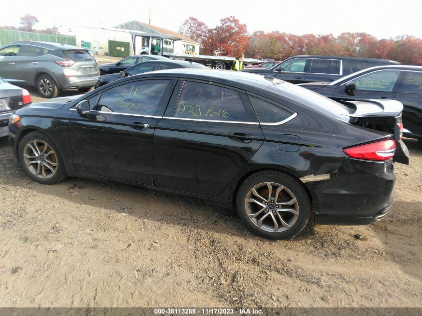 2017 FORD FUSION SE - 3FA6P0H92HR143798