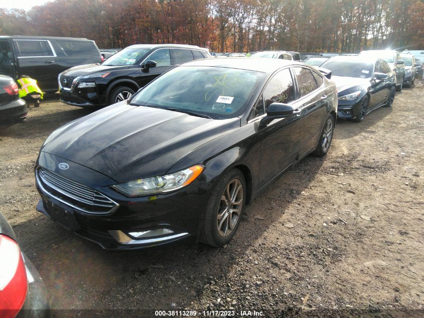 2017 FORD FUSION SE - 3FA6P0H92HR143798