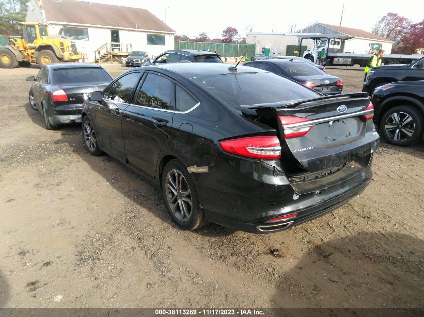 2017 FORD FUSION SE - 3FA6P0H92HR143798