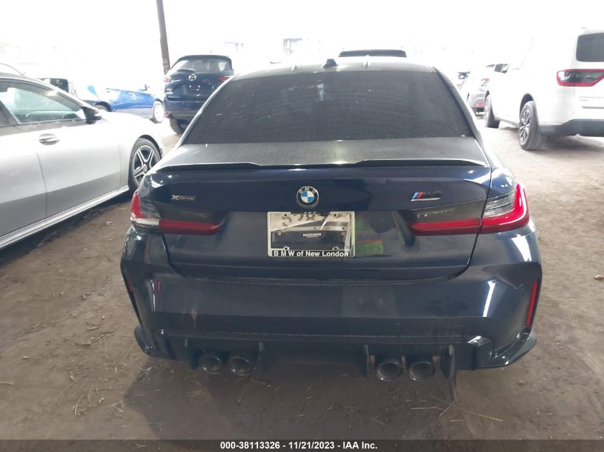 2023 BMW M3 COMPETITION XDRIVE - WBS43AY07PFP72790