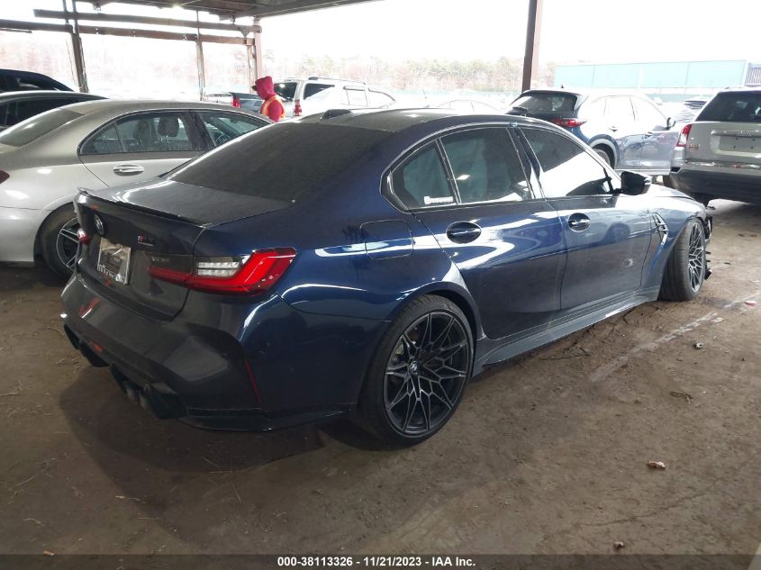 2023 BMW M3 COMPETITION XDRIVE - WBS43AY07PFP72790