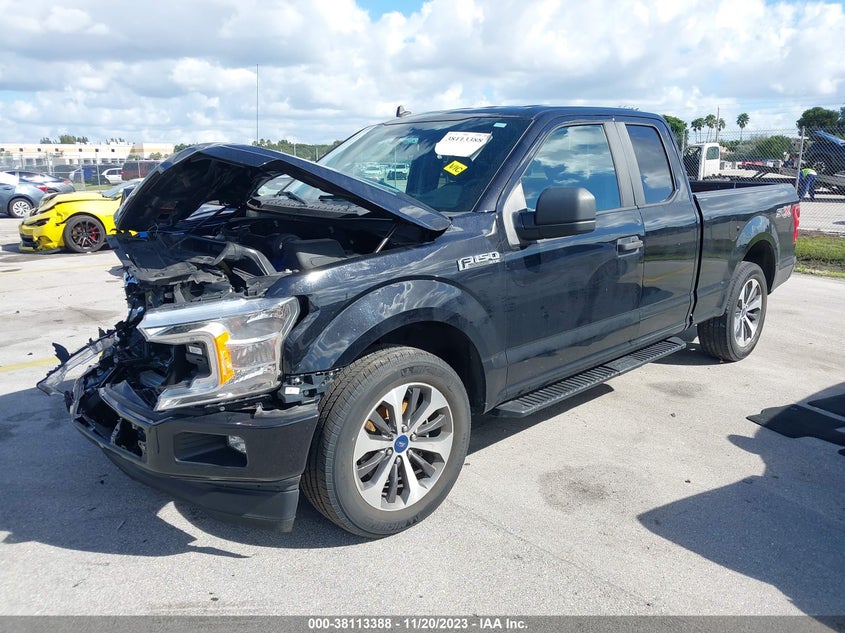 VIN 1FTEX1CPXLFA77024 2020 FORD F-150 XL