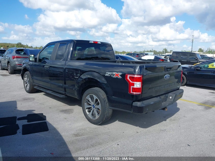 VIN 1FTEX1CPXLFA77024 2020 FORD F-150 XL