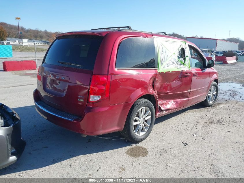2014 DODGE GRAND CARAVAN SXT - 2C4RDGCG6ER213464