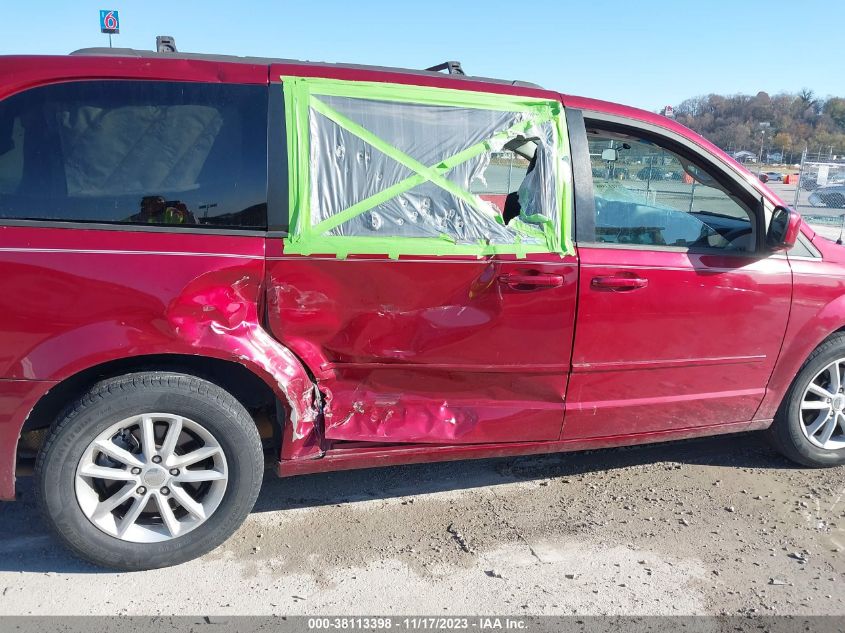 2014 DODGE GRAND CARAVAN SXT - 2C4RDGCG6ER213464