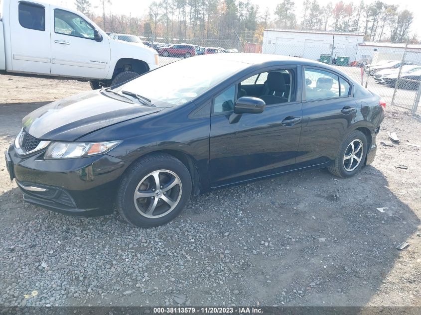 2015 HONDA CIVIC SE - 19XFB2F70FE271385
