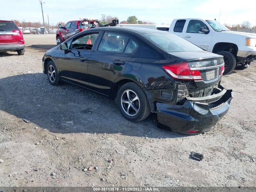 2015 HONDA CIVIC SE - 19XFB2F70FE271385