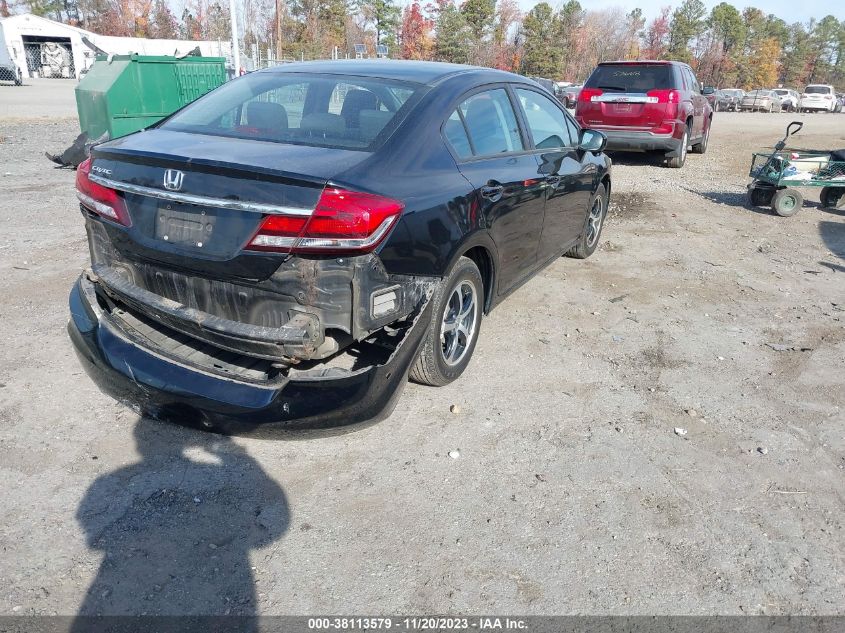 2015 HONDA CIVIC SE - 19XFB2F70FE271385