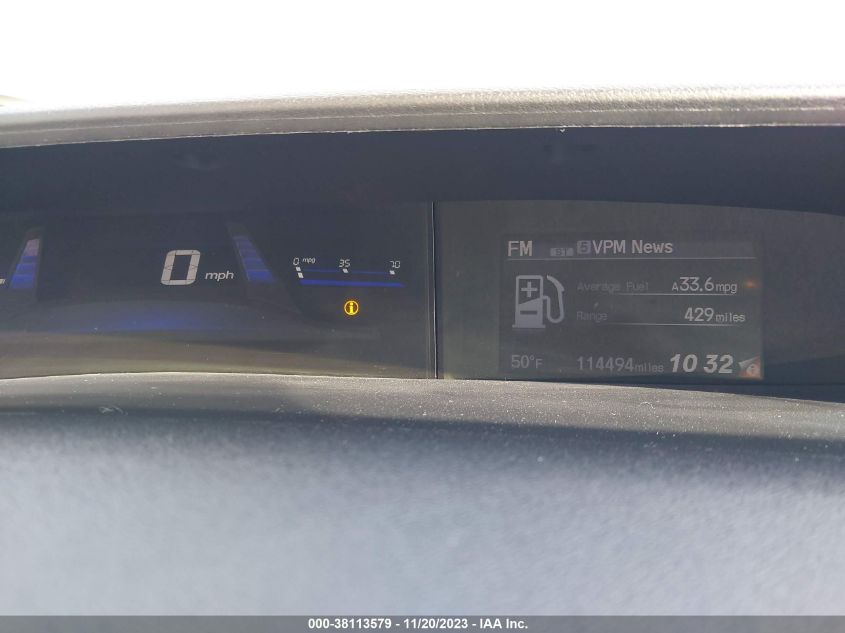 2015 HONDA CIVIC SE - 19XFB2F70FE271385