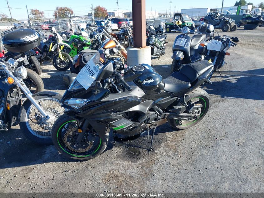 VIN JKAEXEK12KDA29383 2019 KAWASAKI EX650 F