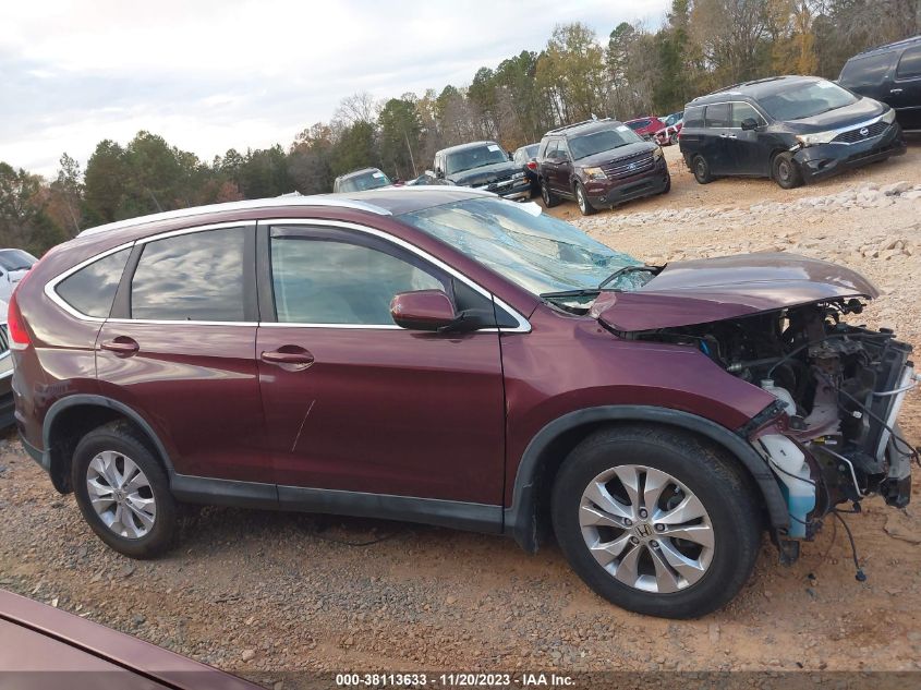 2013 HONDA CR-V EX-L - 5J6RM3H76DL028267