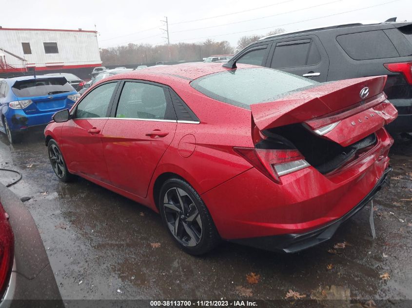 2022 HYUNDAI ELANTRA SEL - 5NPLN4AG7NH056321