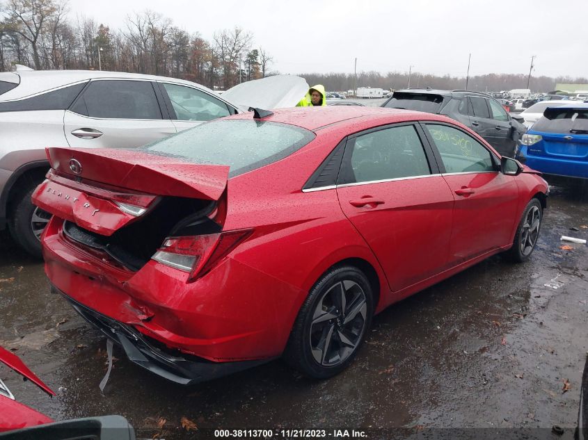 2022 HYUNDAI ELANTRA SEL - 5NPLN4AG7NH056321