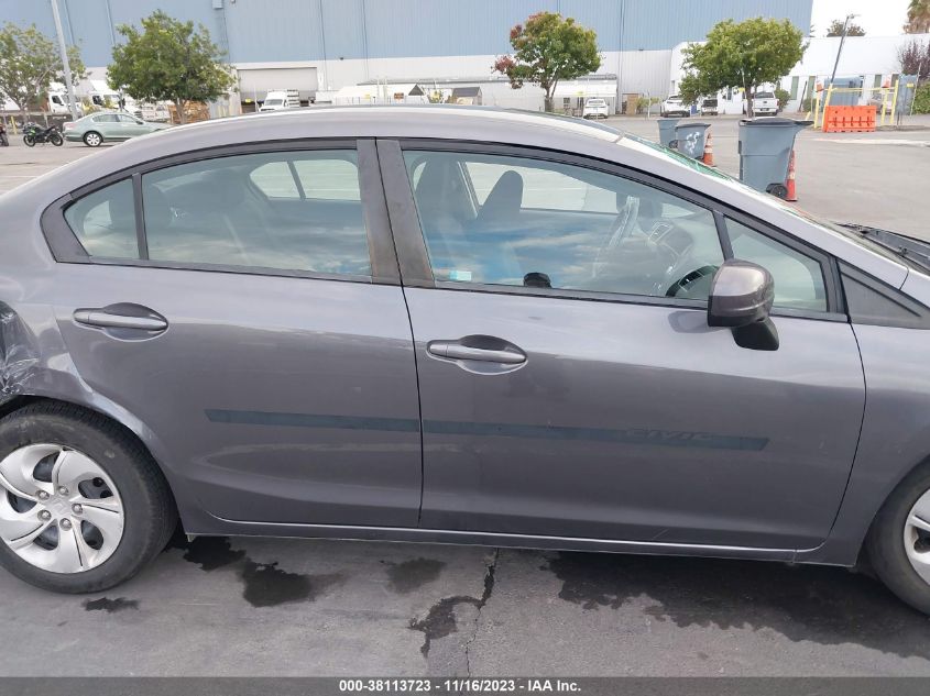 2015 HONDA CIVIC LX - 2HGFB2F58FH565265