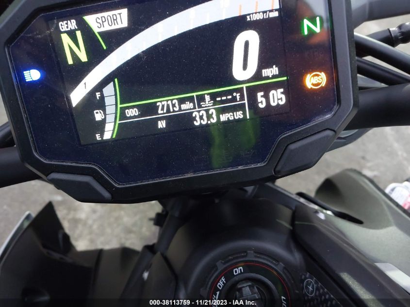 2022 KAWASAKI ZR900 - JKAZR2F15NA037050