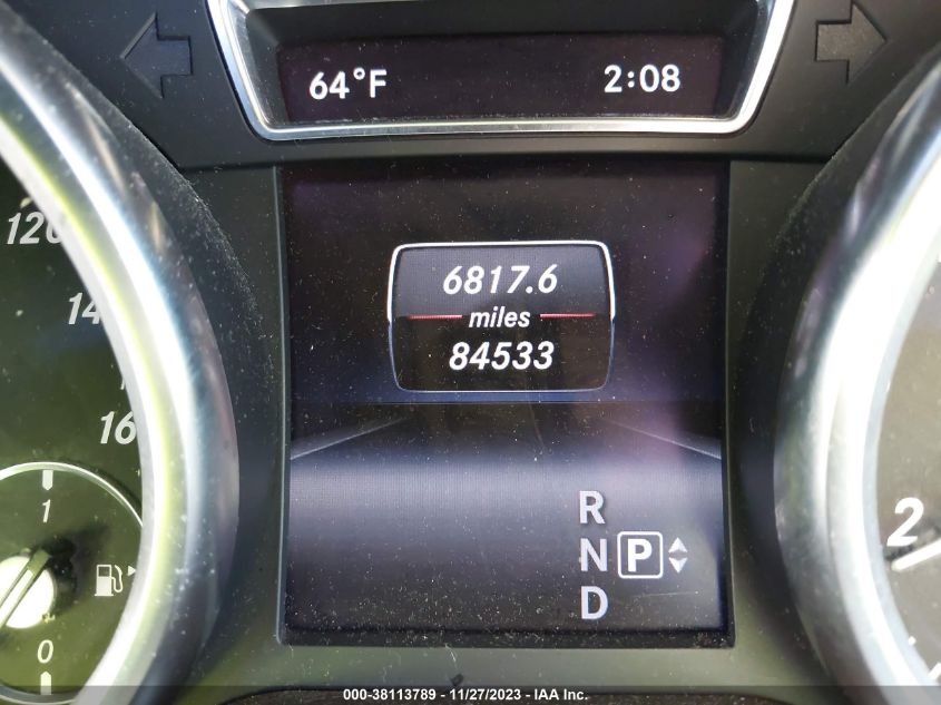 2014 MERCEDES-BENZ GL 450 4JGDF7CE6EA412890