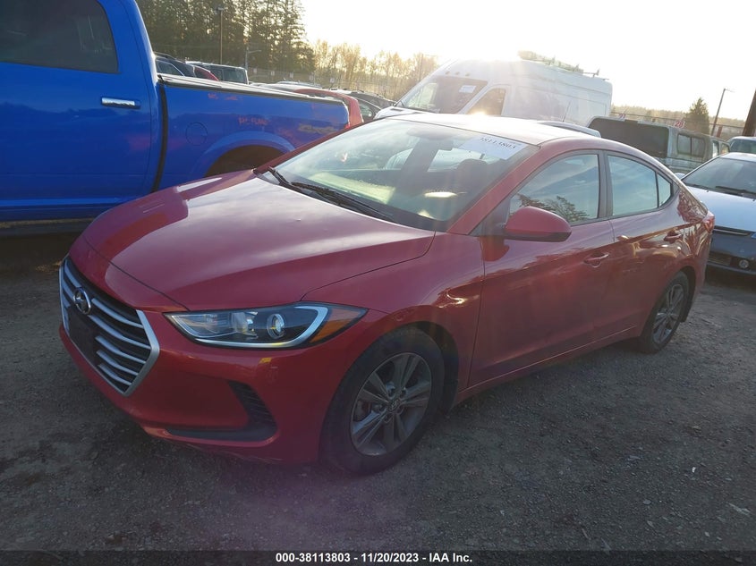 VIN 5NPD84LF8JH270115 2018 HYUNDAI ELANTRA SEL