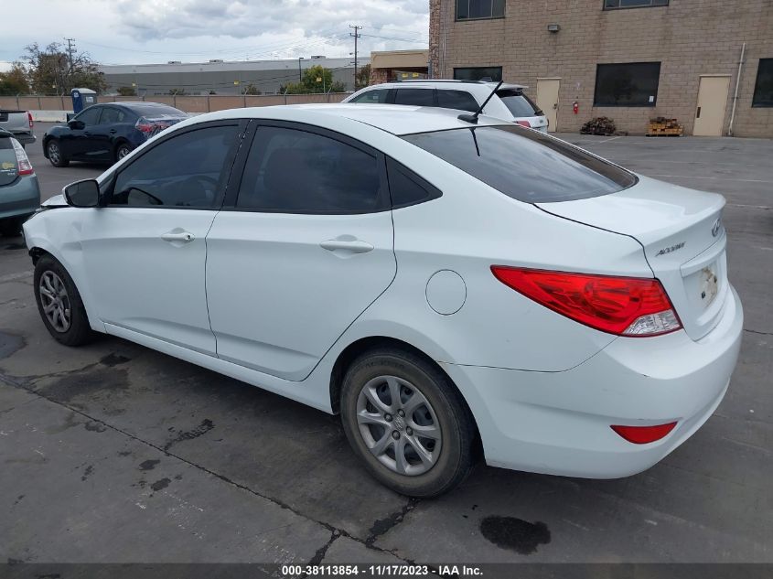 2014 HYUNDAI ACCENT GLS - KMHCT4AE0EU613334