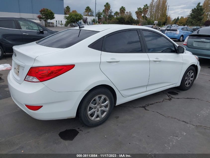 2014 HYUNDAI ACCENT GLS - KMHCT4AE0EU613334