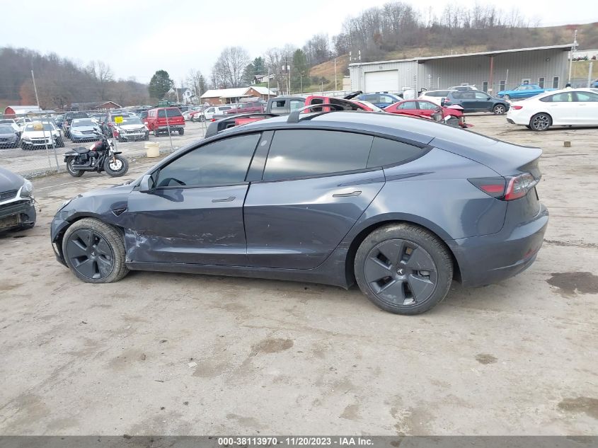 2022 TESLA MODEL 3 LONG RANGE DUAL MOTOR - 5YJ3E1EB6NF256148