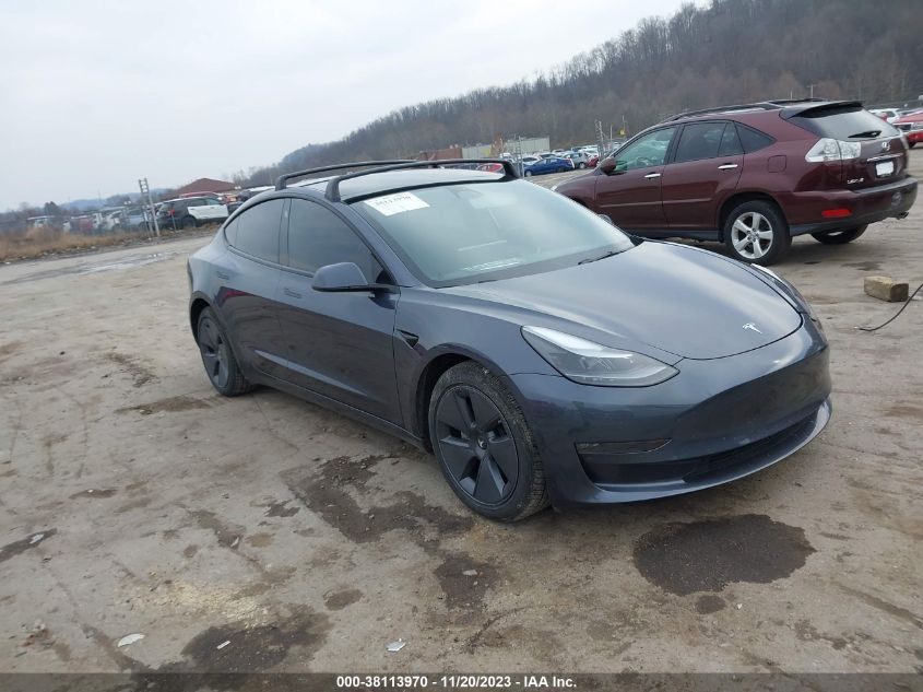 2022 TESLA MODEL 3 LONG RANGE DUAL MOTOR - 5YJ3E1EB6NF256148