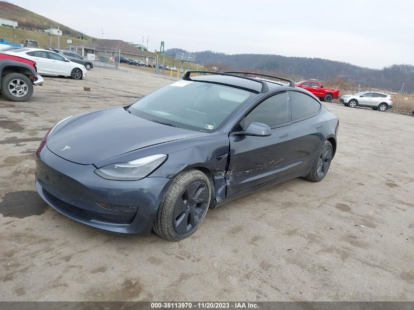 2022 TESLA MODEL 3 LONG RANGE DUAL MOTOR - 5YJ3E1EB6NF256148