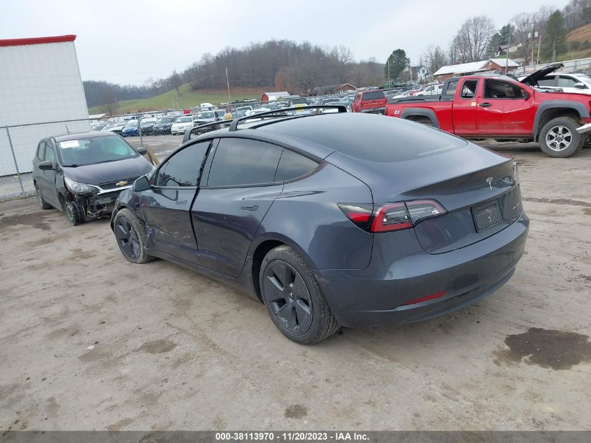 2022 TESLA MODEL 3 LONG RANGE DUAL MOTOR - 5YJ3E1EB6NF256148