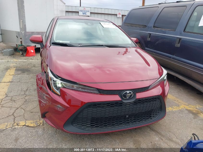 2022 TOYOTA COROLLA LE - 5YFEPMAE5NP308412