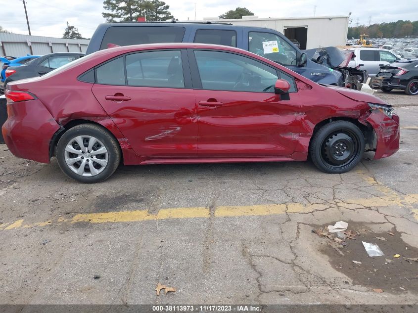 2022 TOYOTA COROLLA LE - 5YFEPMAE5NP308412