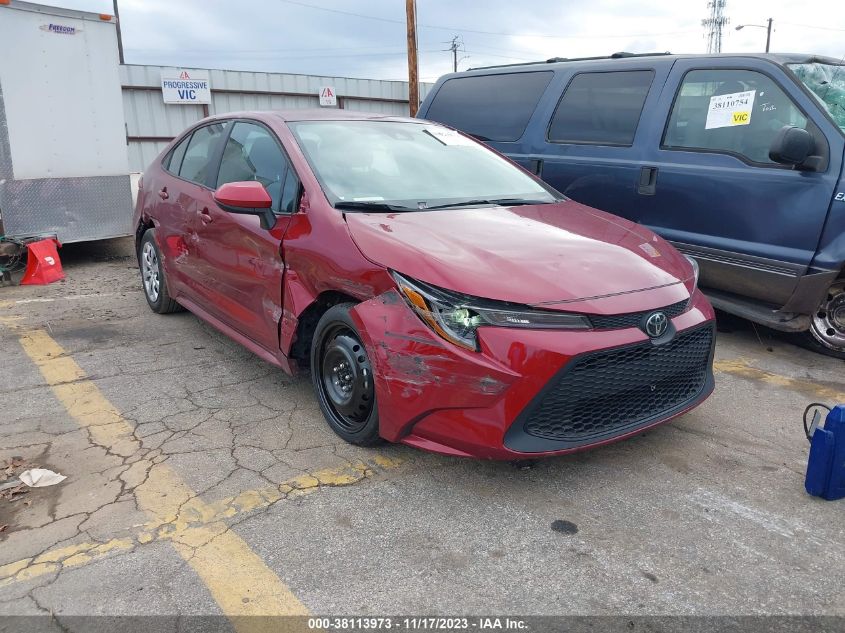 2022 TOYOTA COROLLA LE - 5YFEPMAE5NP308412