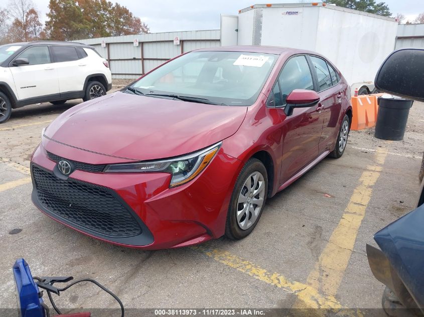 2022 TOYOTA COROLLA LE - 5YFEPMAE5NP308412