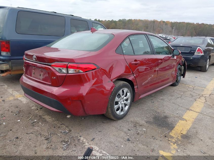 2022 TOYOTA COROLLA LE - 5YFEPMAE5NP308412