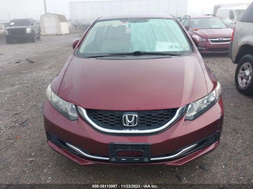 2015 HONDA CIVIC LX - 19XFB2F58FE704031