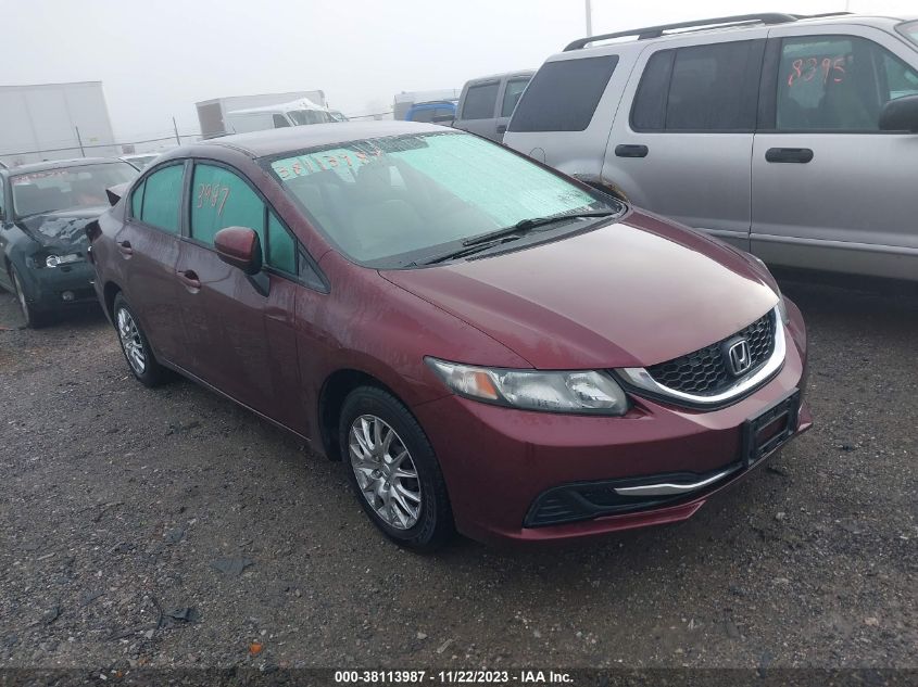 2015 HONDA CIVIC LX - 19XFB2F58FE704031