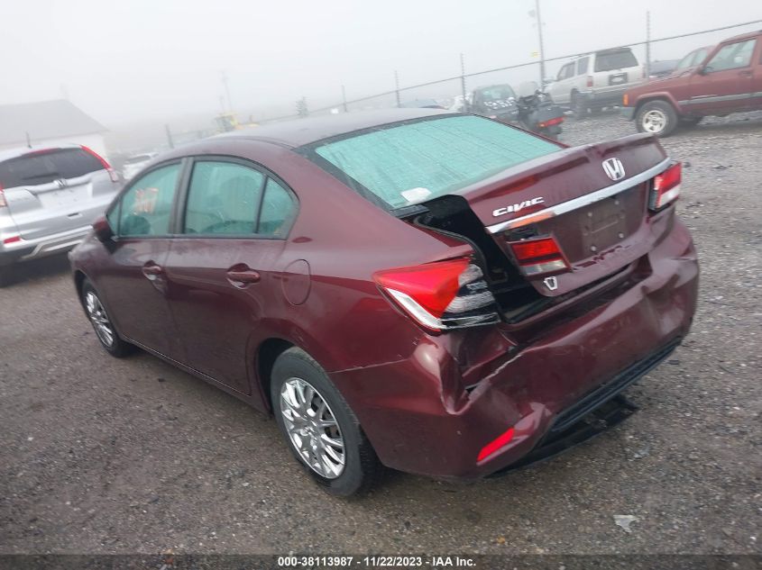 2015 HONDA CIVIC LX - 19XFB2F58FE704031