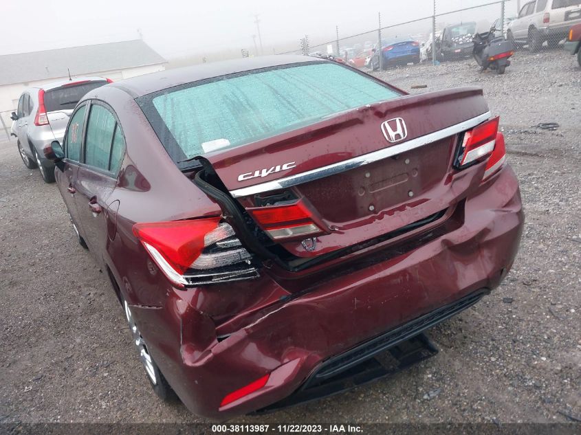 2015 HONDA CIVIC LX - 19XFB2F58FE704031