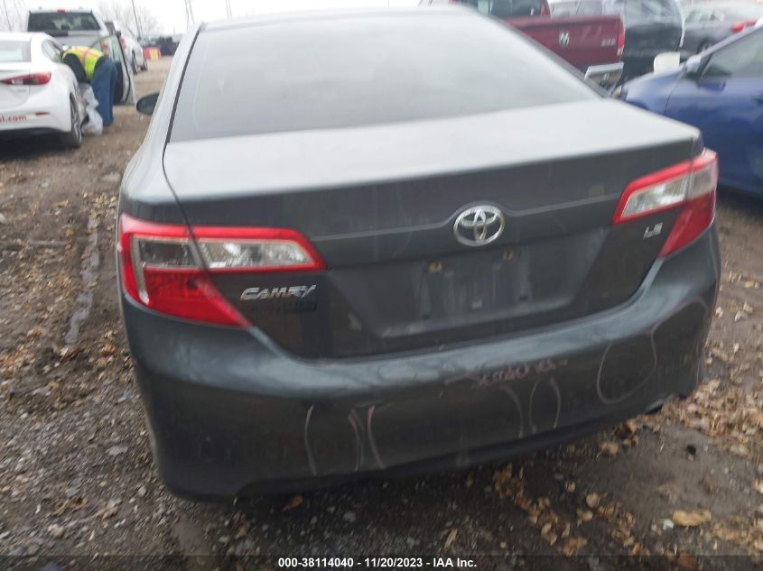 2013 TOYOTA CAMRY LE - 4T1BF1FK3DU236836