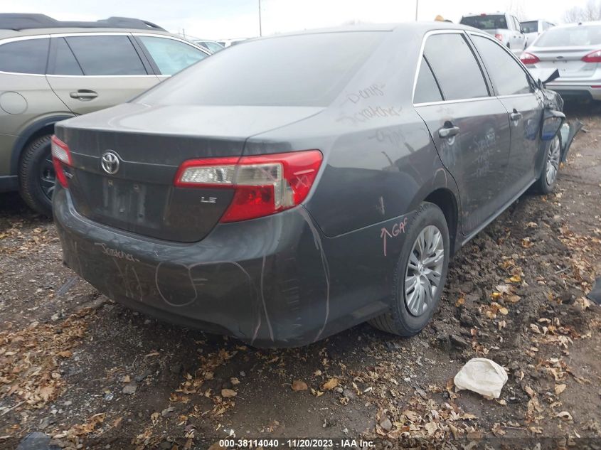 2013 TOYOTA CAMRY LE - 4T1BF1FK3DU236836
