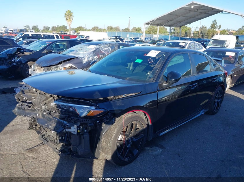 VIN 2HGFE2F51NH583726 2022 HONDA CIVIC SPORT